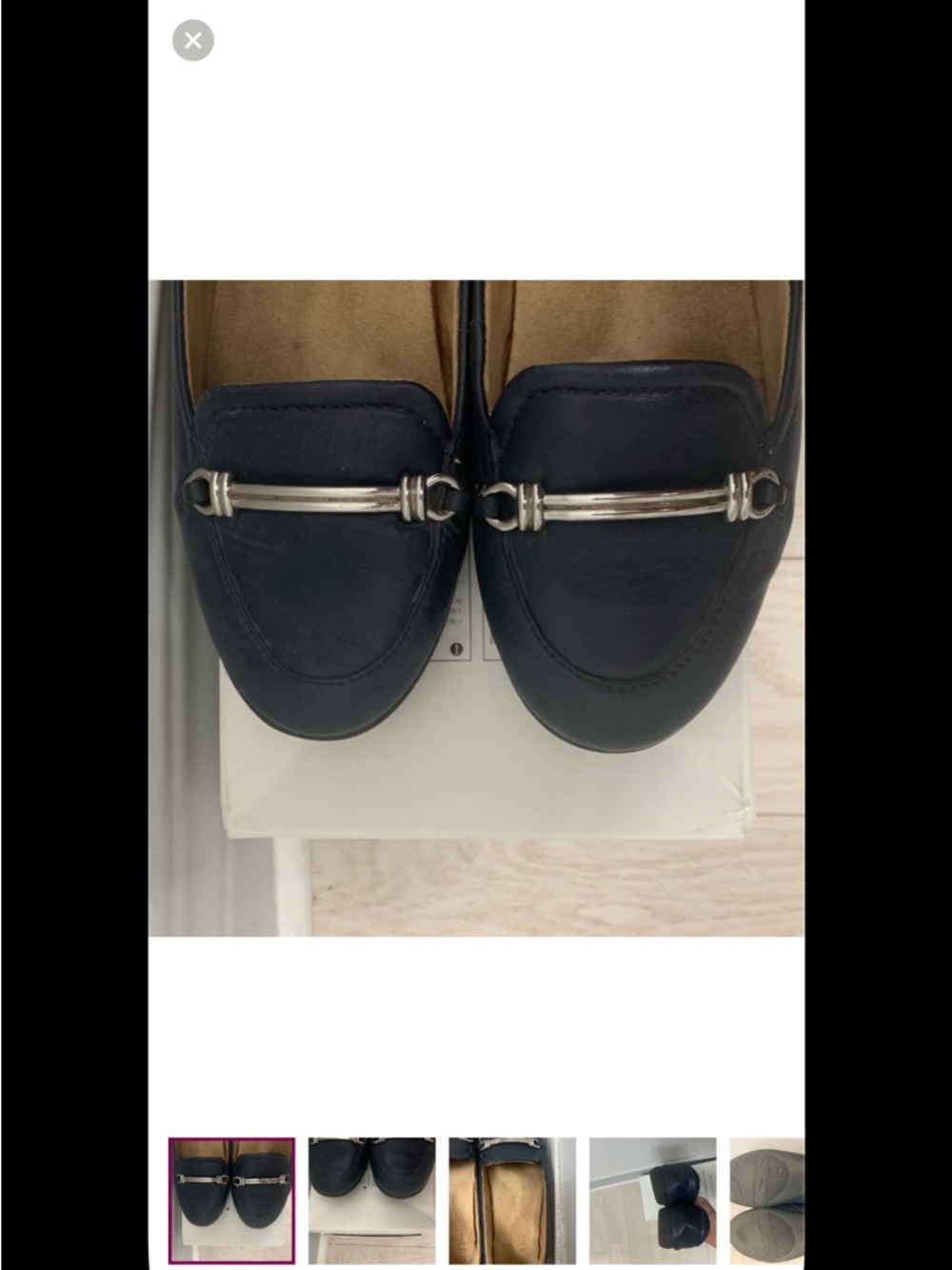 Naturalizer Soul Genuine leather flat size 5